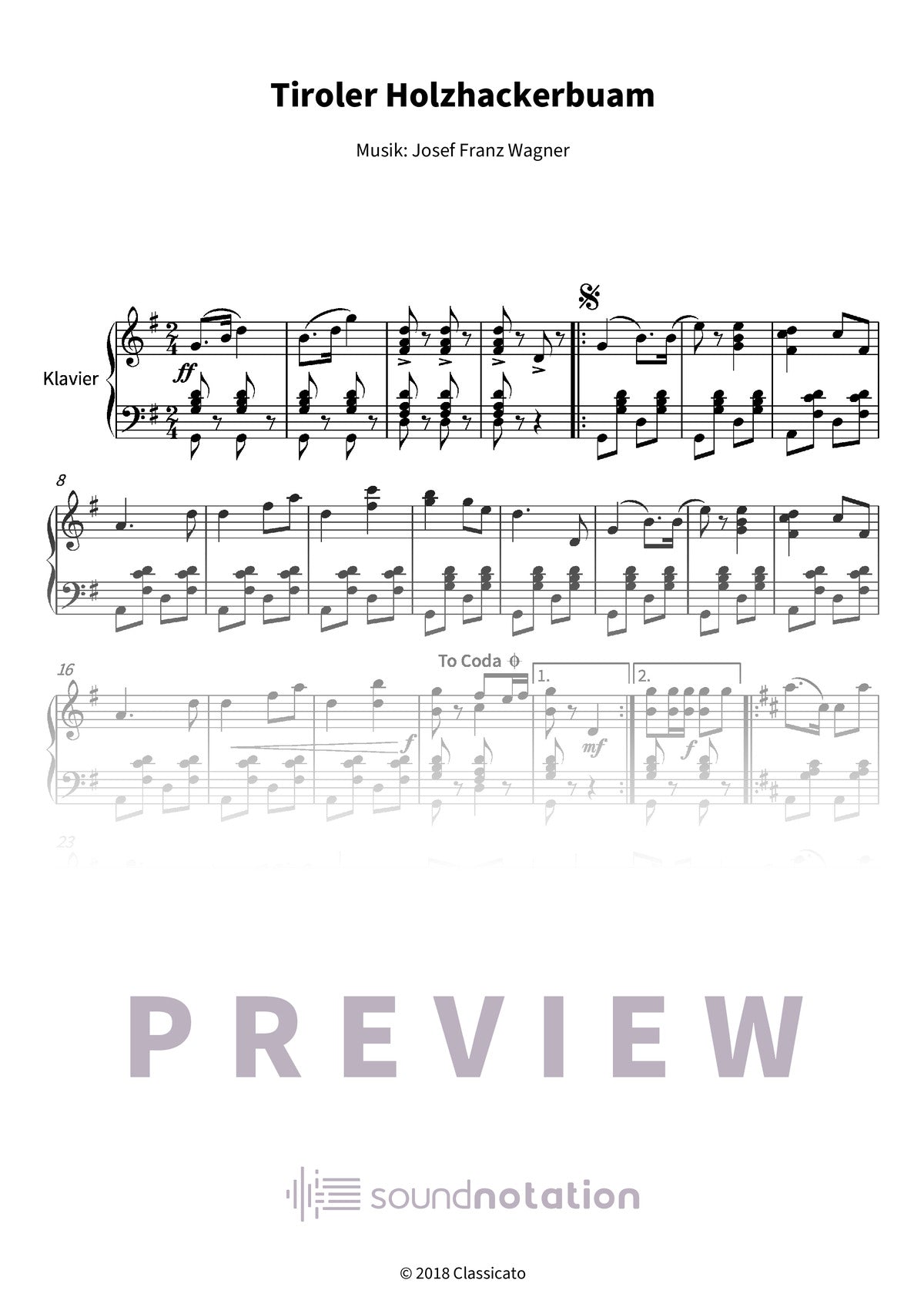 Tiroler Holzhackerbuam - Preview Page 1