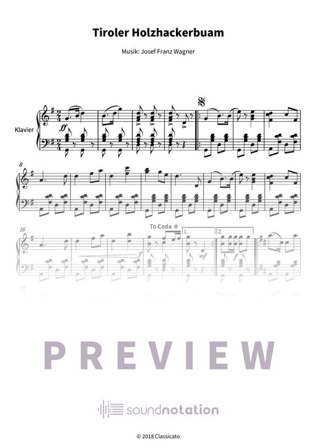 Tiroler Holzhackerbuam - Preview Page 1