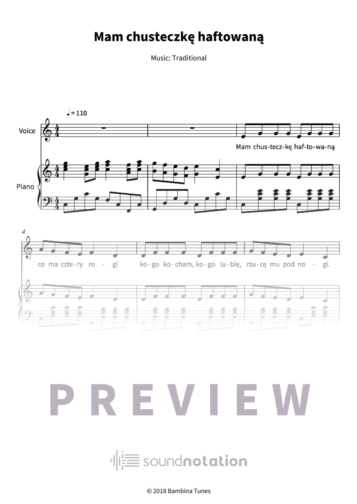 Mam chusteczkę haftowaną - Preview Page 1