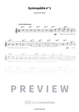 Gymnopédie n° 1 - Preview Page 1