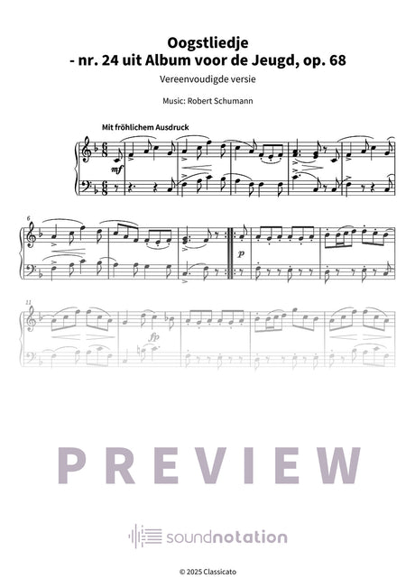 Oogstliedje - Preview Page 1
