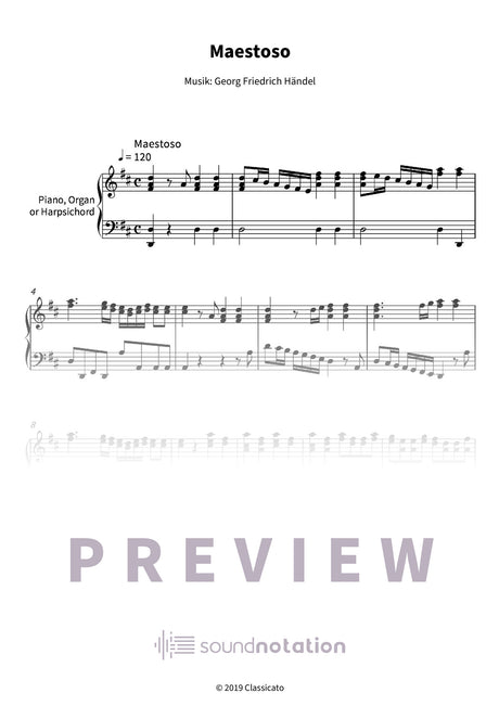 Maestoso - Preview Page 1