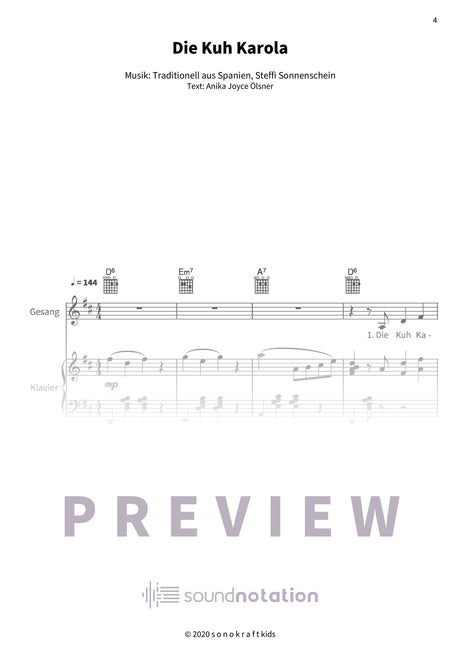 Die Kuh Karola - Preview Page 1