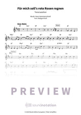 Für mich soll's rote Rosen regnen - Preview Page 1