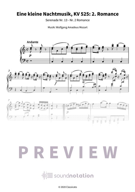 Eine kleine Nachtmusik - Preview Page 1