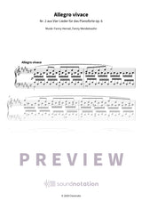 Allegro vivace - Preview Page 1