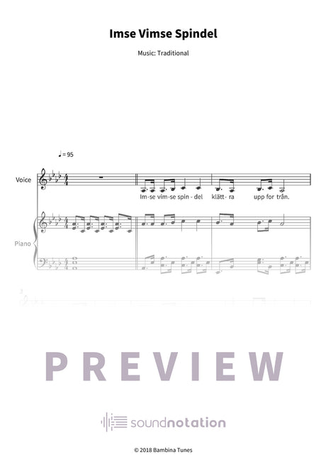 Imse Vimse Spindel - Preview Page 1