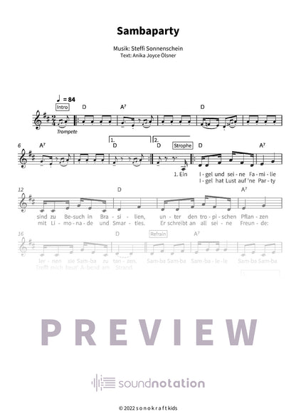 Sambaparty - Preview Page 1