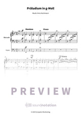Präludium in g-Moll - Preview Page 1