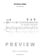 Christmas Lullaby - Preview Page 1