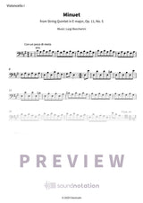 Minuet - Preview Page 1