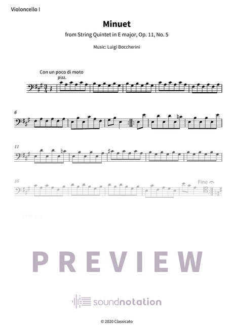 Minuet - Preview Page 1