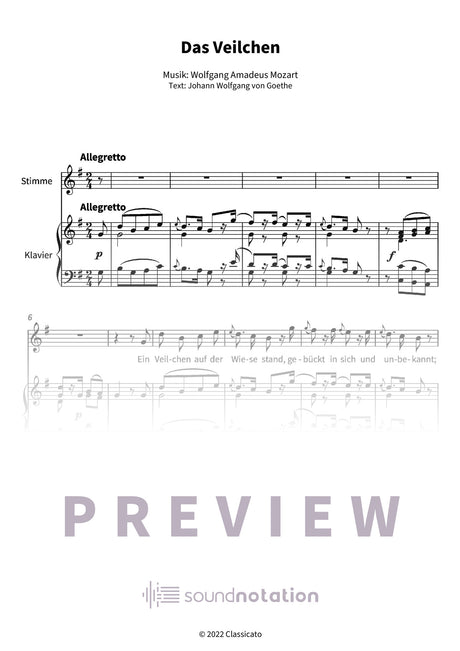 Das Veilchen - Preview Page 1