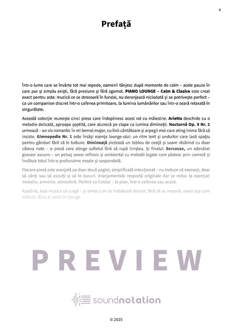 Piano Lounge - Preview Page 1