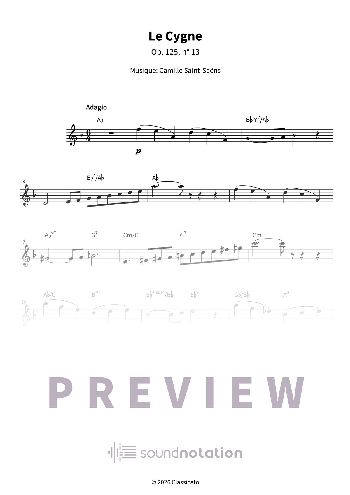 Le Cygne - Preview Page 1