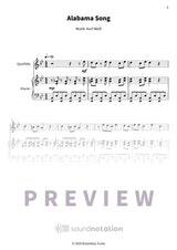 Alabama Song - Preview Page 1
