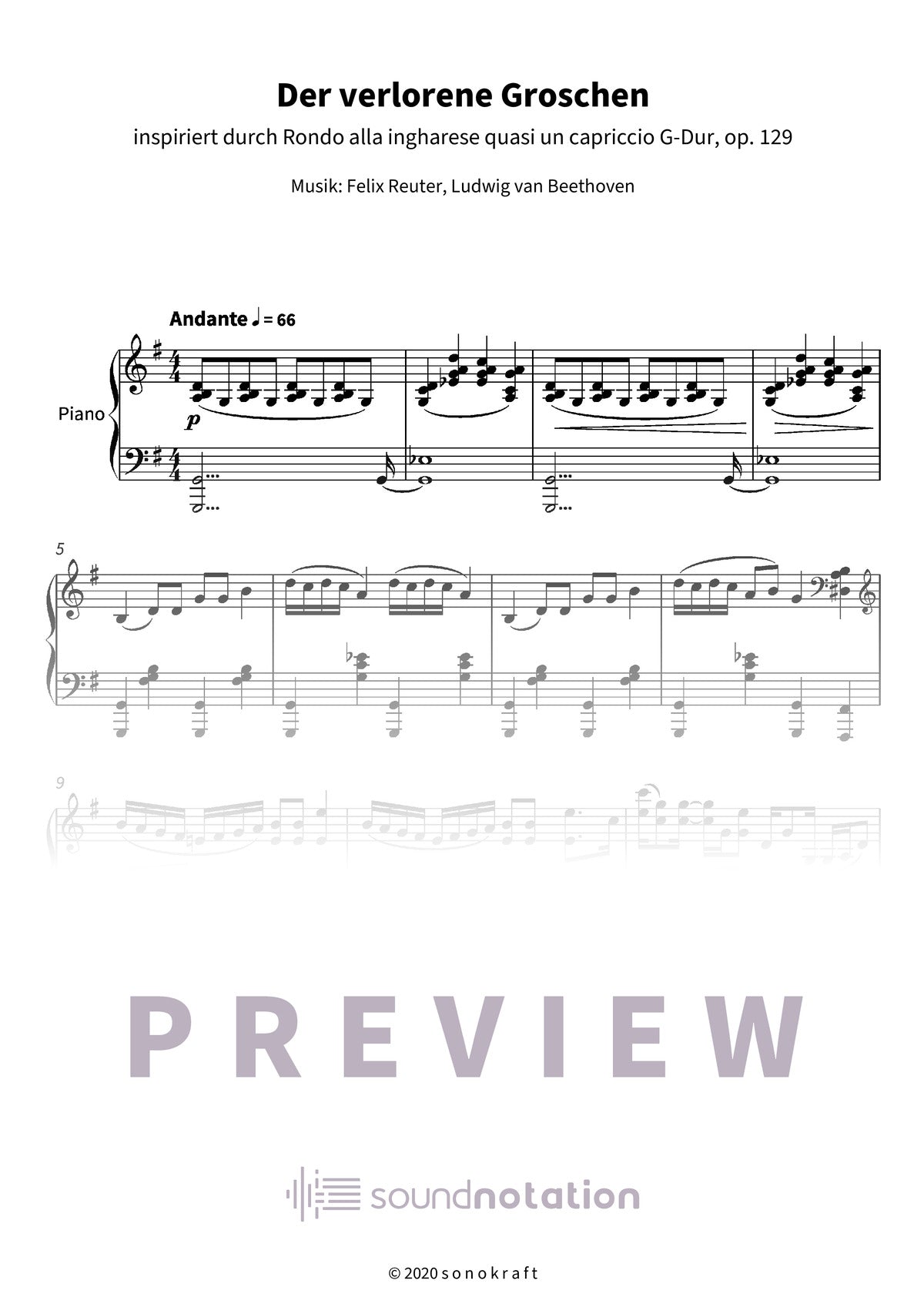 Der verlorene Groschen - Preview Page 1
