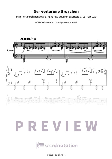 Der verlorene Groschen - Preview Page 1