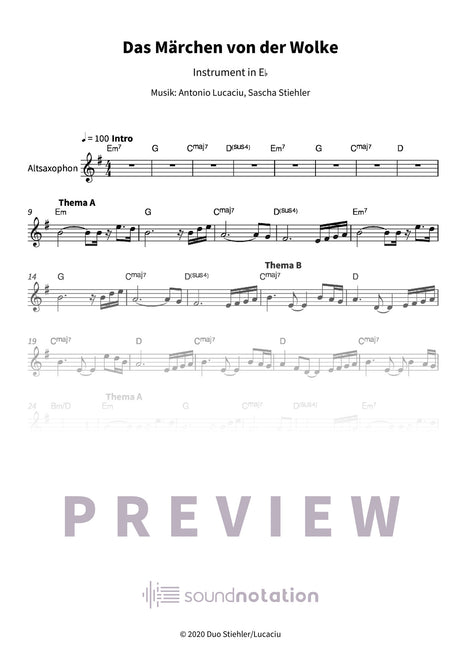 Das Märchen von der Wolke - Preview Page 1