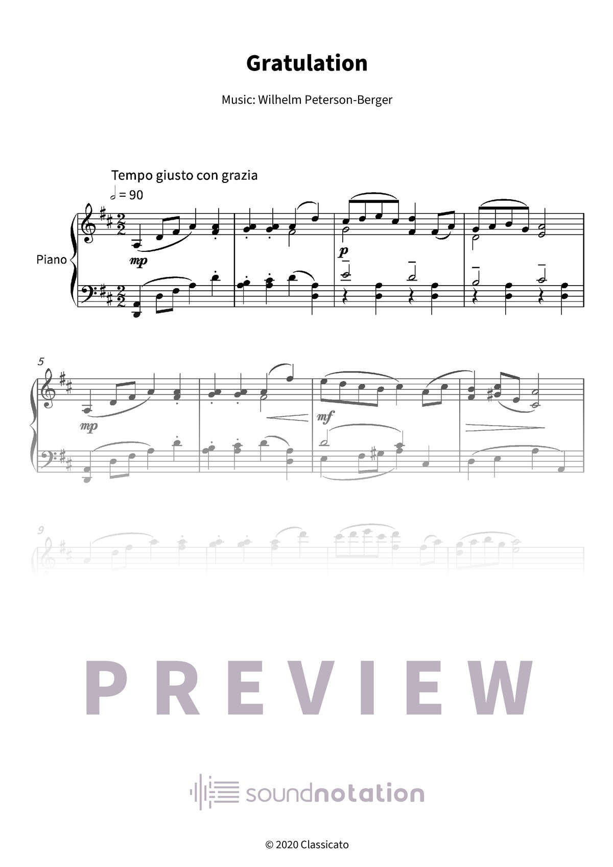 Gratulation - Preview Page 1