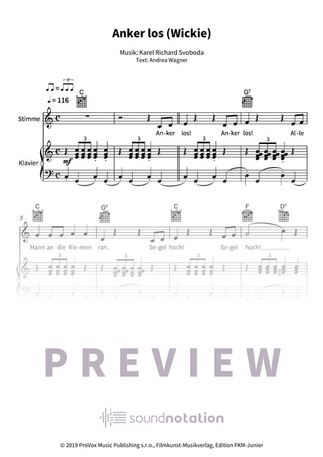 Anker los (Wickie) - Preview Page 1