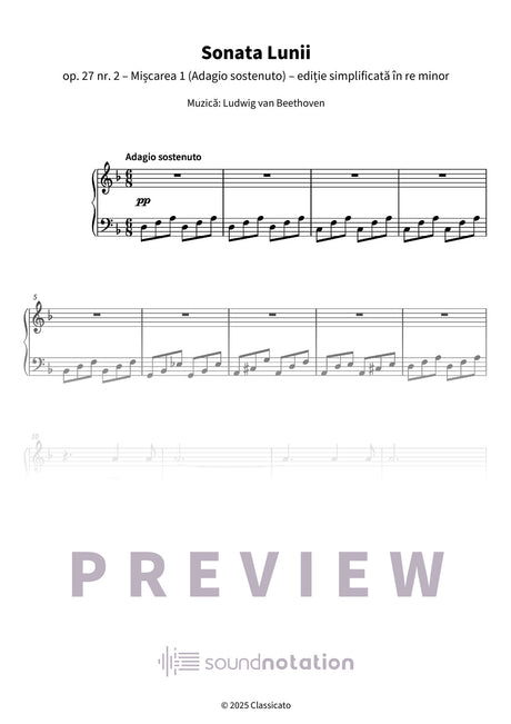 Sonata Lunii - Preview Page 1