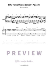 Si Tu Tienes Muchas Ganas De Aplaudir - Preview Page 1