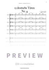 Deutscher Tanz Nr. 4 - Preview Page 1