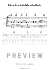 Grün, grün, grün sind alle meine Kleider - Preview Page 1