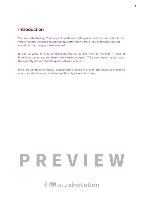Practice Effectively - Preview Page 1