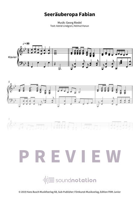 Seeräuberopa Fabian - Preview Page 1