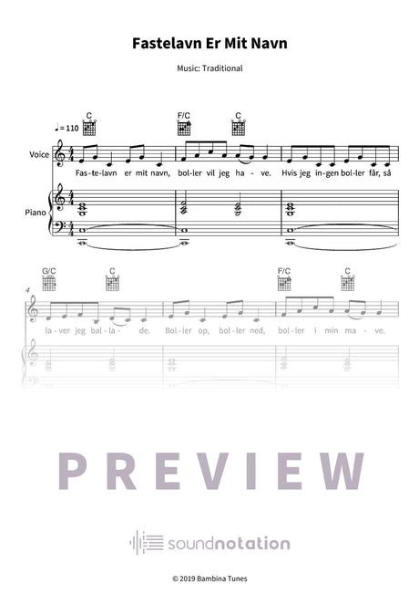 Fastelavn Er Mit Navn - Preview Page 1
