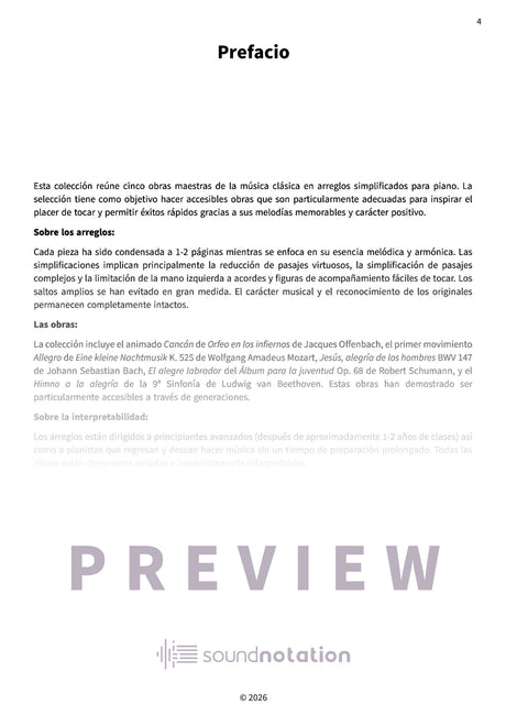 Pausas felices al piano - Preview Page 1