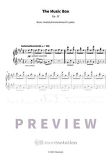 The Music Box - Preview Page 1