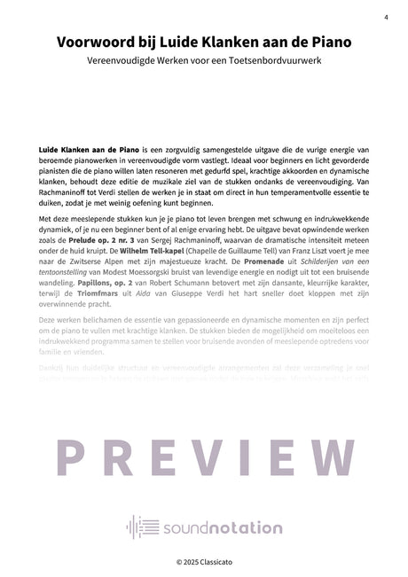 Luide Klanken aan de Piano - Preview Page 1