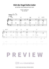 Hört der Engel helle Lieder - Preview Page 1