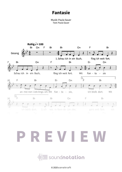 Fantasie - Preview Page 1