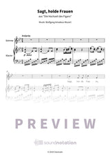 Sagt, holde Frauen - Preview Page 1