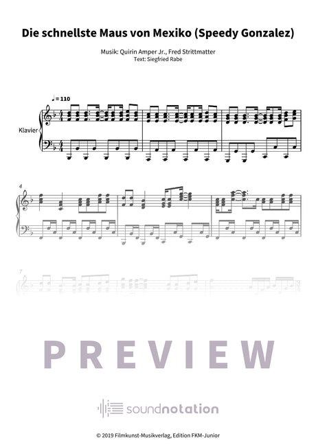 Die schnellste Maus von Mexiko (Speedy Gonzalez) - Preview Page 1