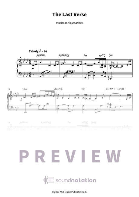 The Last Verse - Preview Page 1