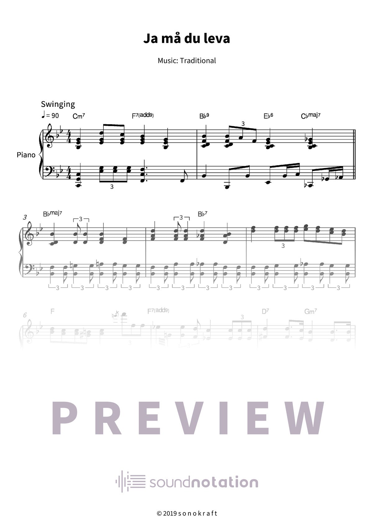 Ja må du leva - Preview Page 1