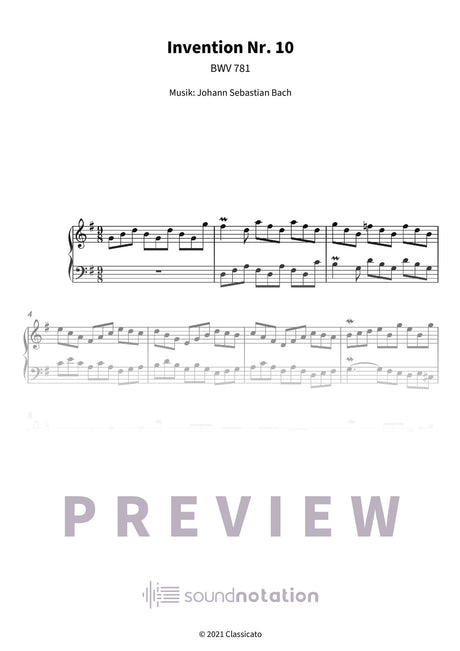 Invention Nr. 10 - Preview Page 1