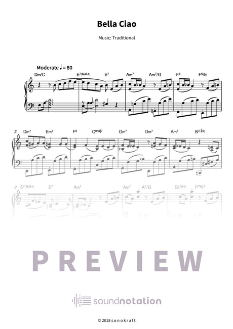 Bella Ciao - Preview Page 1
