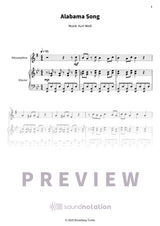 Alabama Song - Preview Page 1