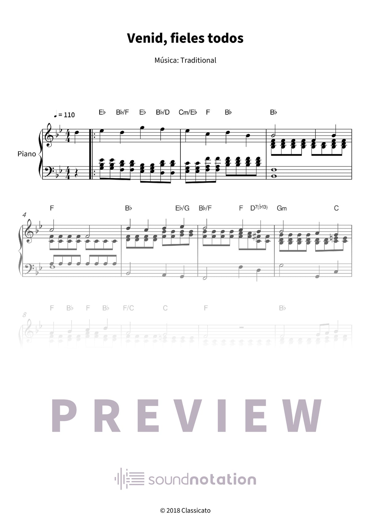Venid, fieles todos - Preview Page 1