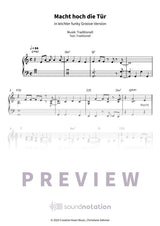 Macht hoch die Tür - Preview Page 1