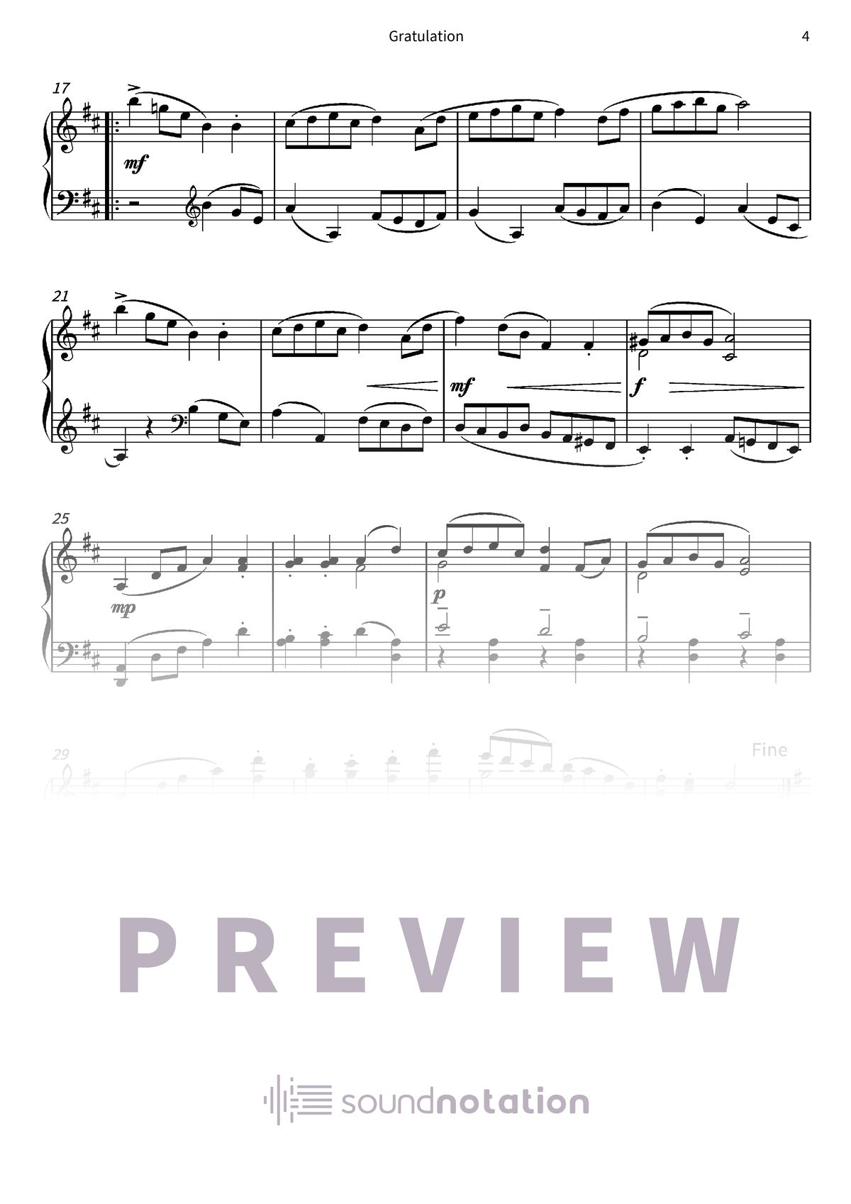 Gratulation - Preview Page 2