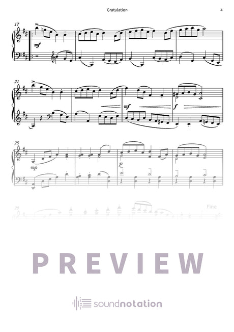 Gratulation - Preview Page 2