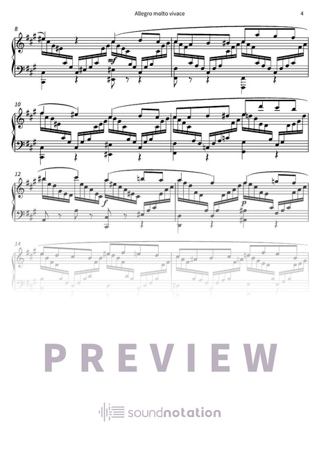 Allegro molto vivace - Preview Page 2