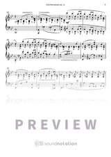 Drei Romanzen op. 11 - Preview Page 2